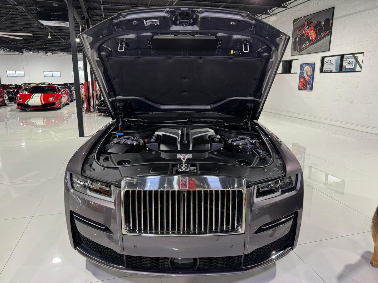 2022 Rolls-Royce Ghost Anthracite II paint, starlight headliner, Bespoke Audio system AND MUCH MORE!! Fort Lauderdale FL