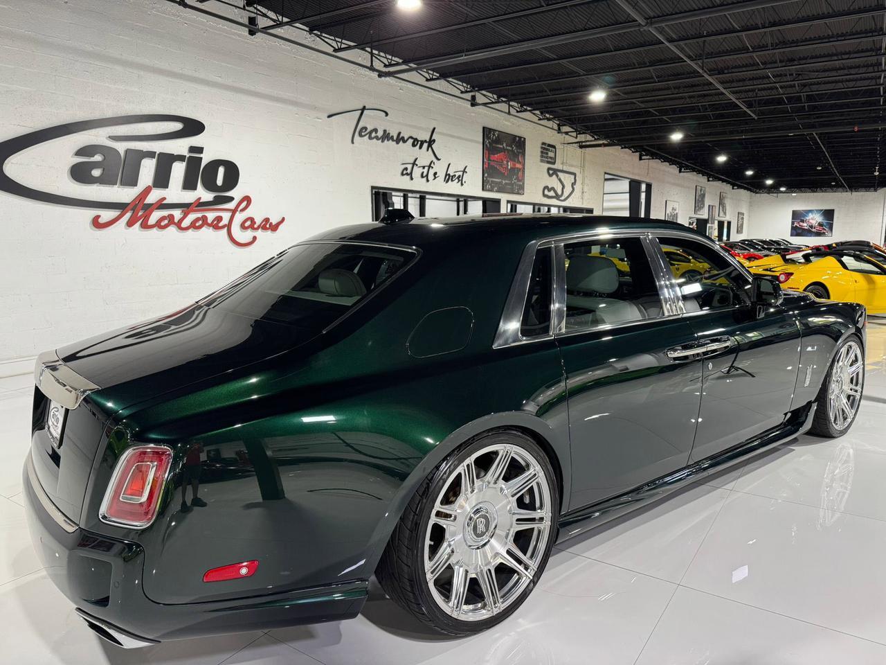 2022 Rolls-Royce Phantom Novitec SPOFEC body kit/wheels!! Dark Emerald paint, shooting star headliner AND MUCH MORE!! Fort Lauderdale FL