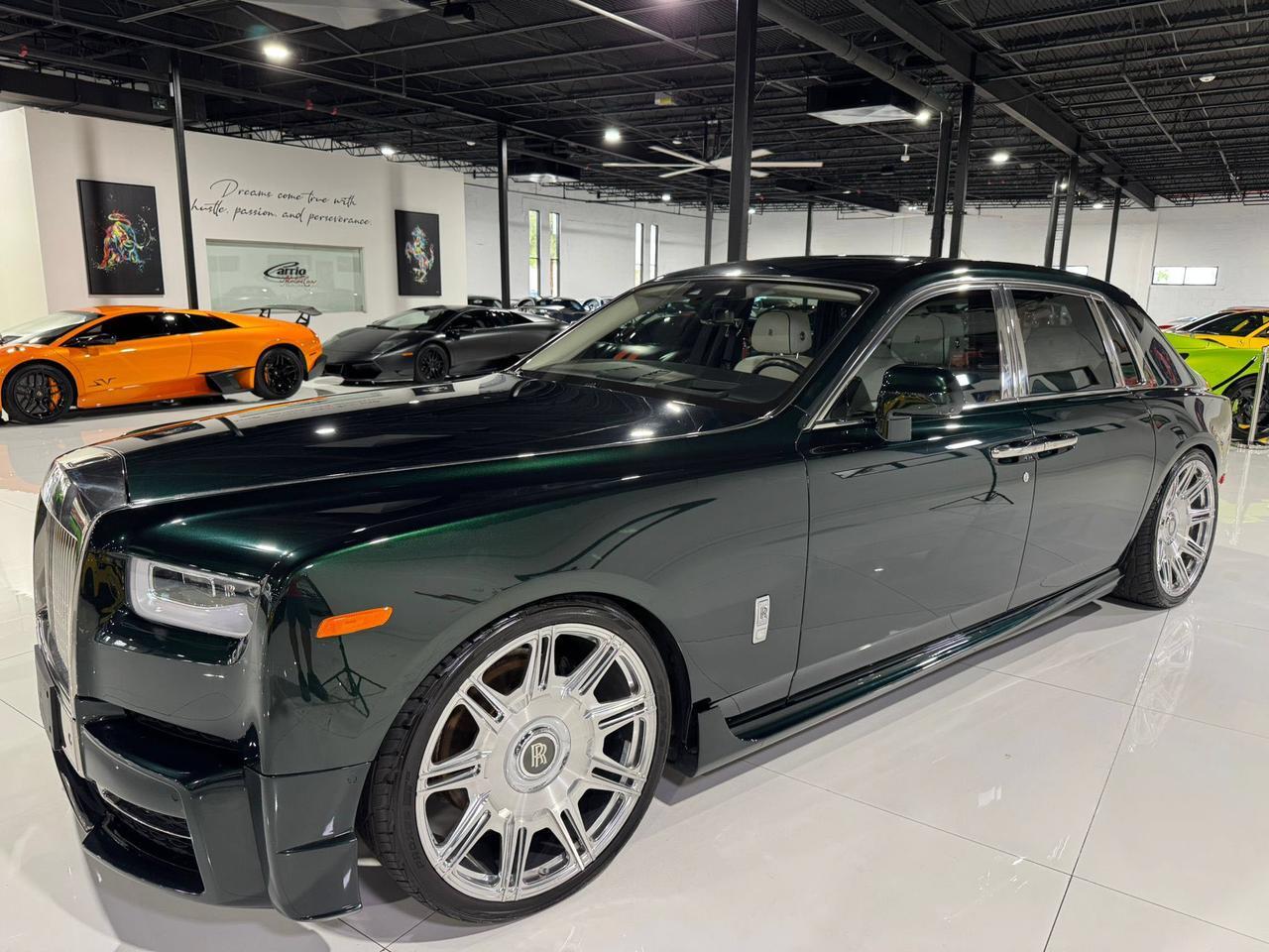 2022 Rolls-Royce Phantom Novitec SPOFEC body kit/wheels!! Dark Emerald paint, shooting star headliner AND MUCH MORE!!