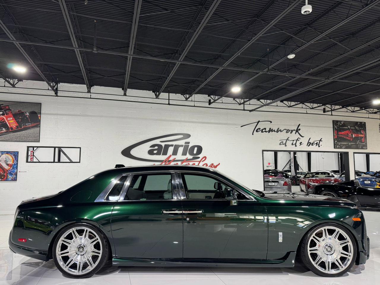 2022 Rolls-Royce Phantom Novitec SPOFEC body kit/wheels!! Dark Emerald paint, shooting star headliner AND MUCH MORE!! Fort Lauderdale FL