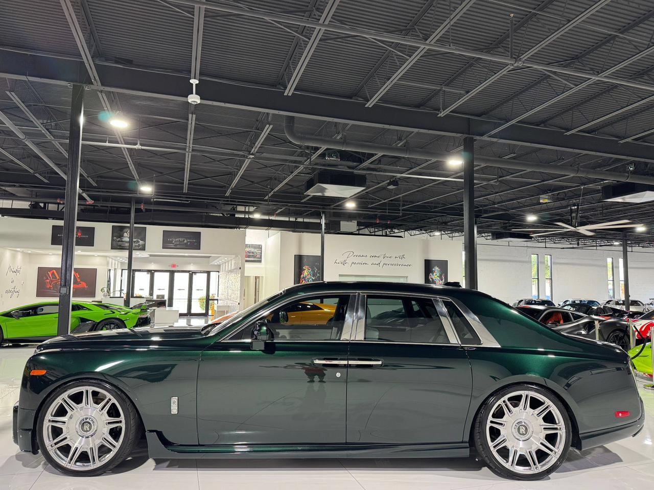 2022 Rolls-Royce Phantom Novitec SPOFEC body kit/wheels!! Dark Emerald paint, shooting star headliner AND MUCH MORE!! Fort Lauderdale FL