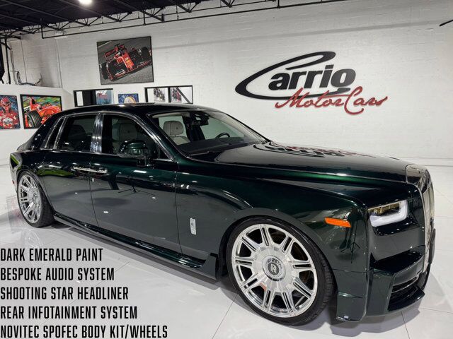 2022 Rolls-Royce Phantom Novitec SPOFEC body kit/wheels!! Dark Emerald paint, shooting star headliner AND MUCH MORE!! Fort Lauderdale FL