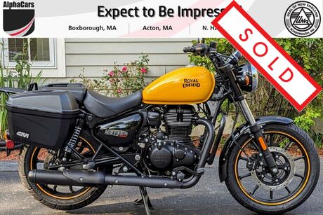 2022 Royal Enfield Meteor 350 Fireball Yellow w/NAV Boston MA