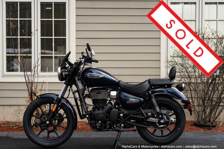2022 Royal Enfield Meteor 350 Stellar Blue Touring Boston MA