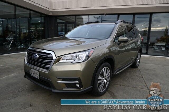 2022 Subaru Ascent Limited / AWD / Eyesight & Tech Pkg / Power & Heated Leather Seats / Heated Steering Wheel / NAV / Pano Sunroof / Harman Kardon / Adaptive Cruise / Apple CarPlay & Android Auto / 3rd Row / Seats 7 / 1-Owner Anchorage AK 2022 Subaru Ascent Limited / AWD / Eyesight & Tech Pkg / Power & Heated Leather Seats / Heated Steering Wheel / NAV / Pano Sunroof / Harman Kardon / Adaptive Cruise / Apple CarPlay & Android Auto / 3rd Row / Seats 7 / 1-Owner Anchorage AK