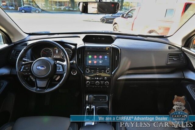 2022 Subaru Ascent Onyx Edition / AWD / Eye Sight Pkg / Power & Heated Leather Seats / Heated Steering / Panoramic Sunroof / Navigation / Lane Watch & Blind Spot Alert / 3rd Row / Rear Captain Chairs / Only 21K Miles / 1-Owner Anchorage AK