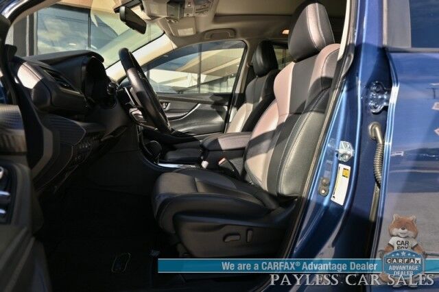 2022 Subaru Ascent Onyx Edition / AWD / Eye Sight Pkg / Power & Heated Leather Seats / Heated Steering / Panoramic Sunroof / Navigation / Lane Watch & Blind Spot Alert / 3rd Row / Rear Captain Chairs / Only 21K Miles / 1-Owner Anchorage AK