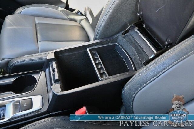 2022 Subaru Ascent Onyx Edition / AWD / Eye Sight Pkg / Power & Heated Leather Seats / Heated Steering / Panoramic Sunroof / Navigation / Lane Watch & Blind Spot Alert / 3rd Row / Rear Captain Chairs / Only 21K Miles / 1-Owner Anchorage AK