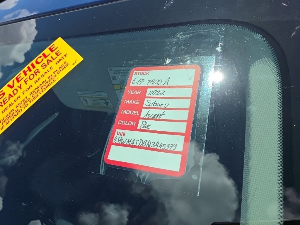 2022 Subaru Ascent Onyx Edition San Clemente CA
