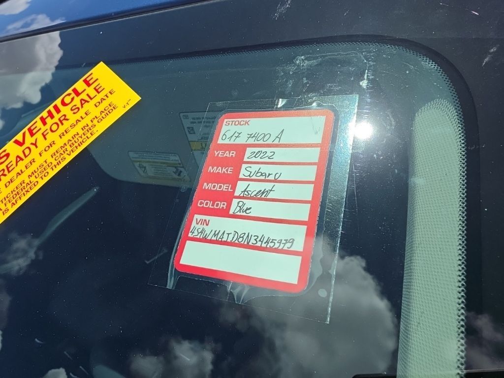 2022 Subaru Ascent Onyx Edition San Clemente CA