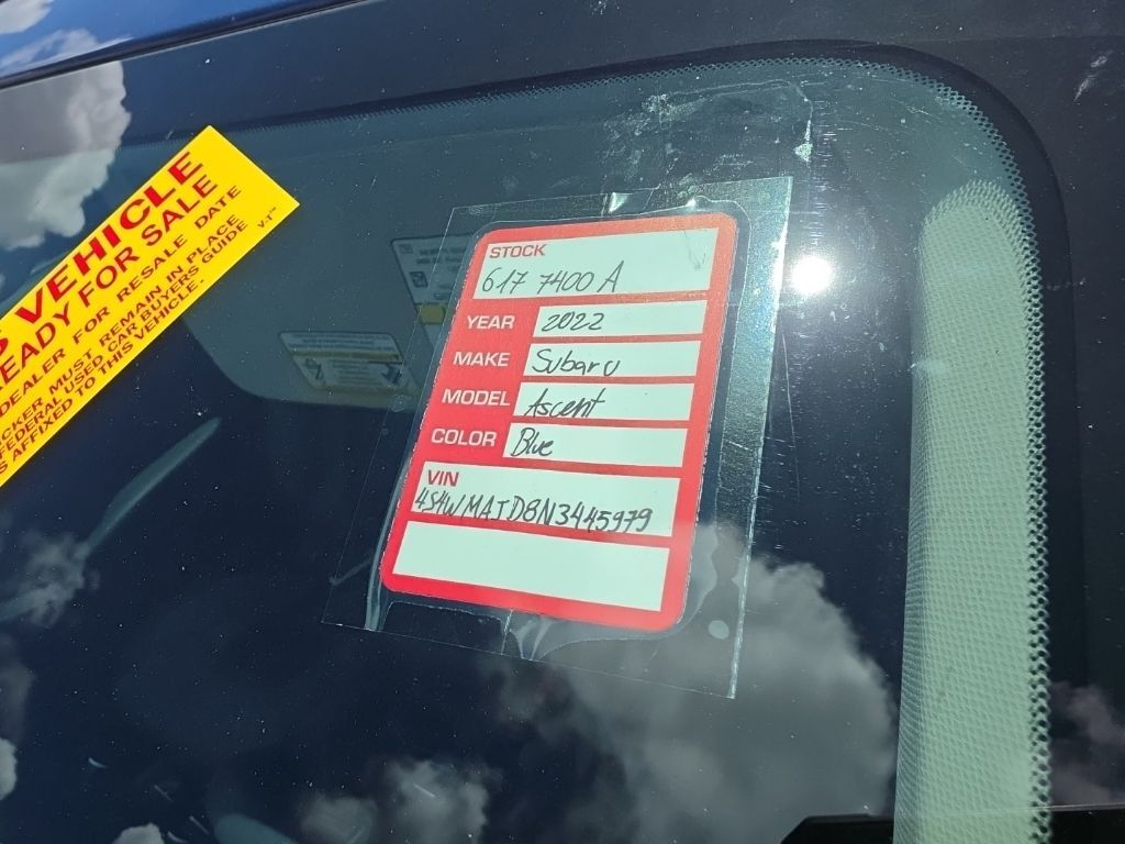 2022 Subaru Ascent Onyx Edition San Clemente CA