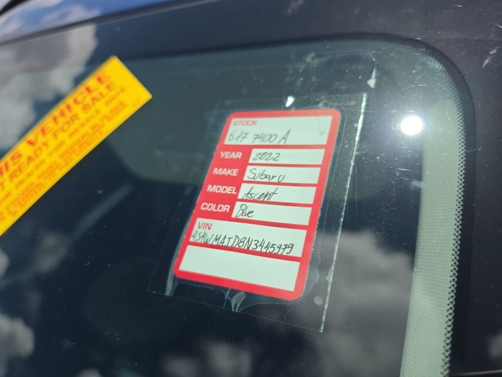 2022 Subaru Ascent Onyx Edition San Clemente CA