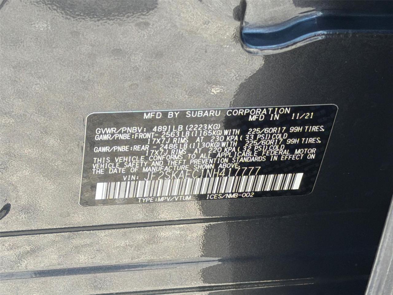 2022 Subaru Forester Premium Hagerstown MD