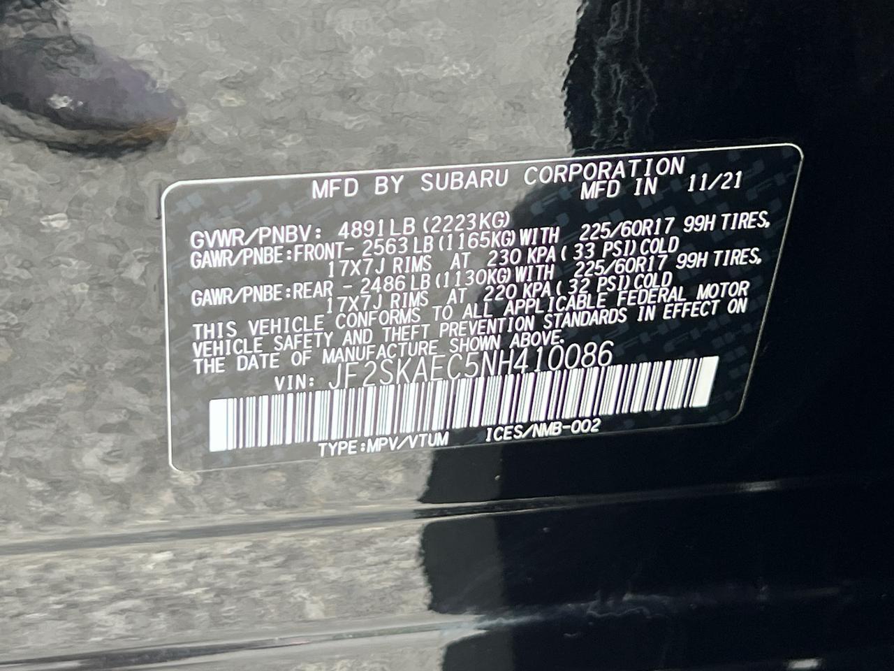 2022 Subaru Forester Premium Hagerstown MD