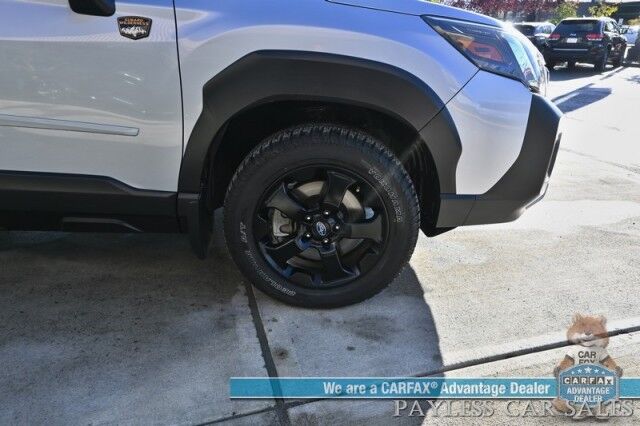 2022 Subaru Forester Wilderness / AWD / Power & Heated Leather Seats / NAV / Sunroof / Harman/Kardon Speakers / Adaptive Cruise Control / Lane Departure & Blind Spot Alert / Apple CarPlay & Android Auto / Back Up Camera / 1-Owner Anchorage AK