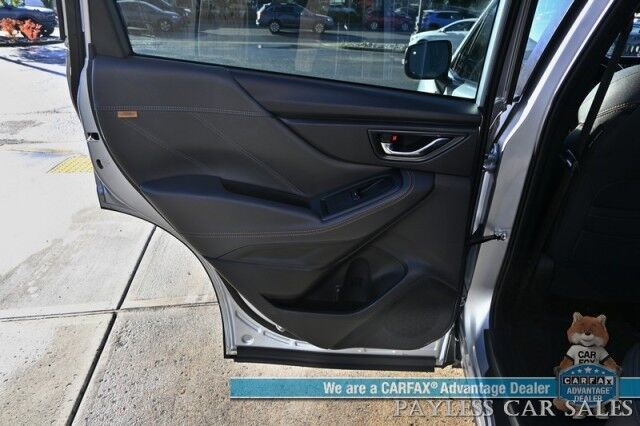 2022 Subaru Forester Wilderness / AWD / Power & Heated Leather Seats / NAV / Sunroof / Harman/Kardon Speakers / Adaptive Cruise Control / Lane Departure & Blind Spot Alert / Apple CarPlay & Android Auto / Back Up Camera / 1-Owner Anchorage AK