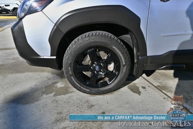 2022 Subaru Forester Wilderness / AWD / Power & Heated Leather Seats / NAV / Sunroof / Harman/Kardon Speakers / Adaptive Cruise Control / Lane Departure & Blind Spot Alert / Apple CarPlay & Android Auto / Back Up Camera / 1-Owner Anchorage AK