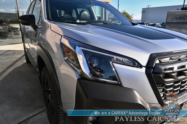 2022 Subaru Forester Wilderness / AWD / Power & Heated Leather Seats / NAV / Sunroof / Harman/Kardon Speakers / Adaptive Cruise Control / Lane Departure & Blind Spot Alert / Apple CarPlay & Android Auto / Back Up Camera / 1-Owner Anchorage AK
