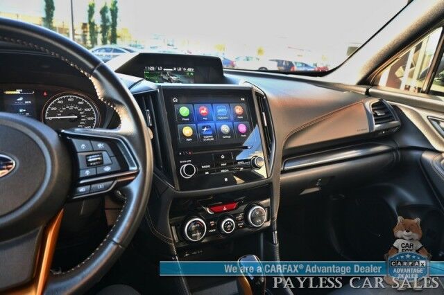 2022 Subaru Forester Wilderness / AWD / Power & Heated Leather Seats / NAV / Sunroof / Harman/Kardon Speakers / Adaptive Cruise Control / Lane Departure & Blind Spot Alert / Apple CarPlay & Android Auto / Back Up Camera / 1-Owner Anchorage AK
