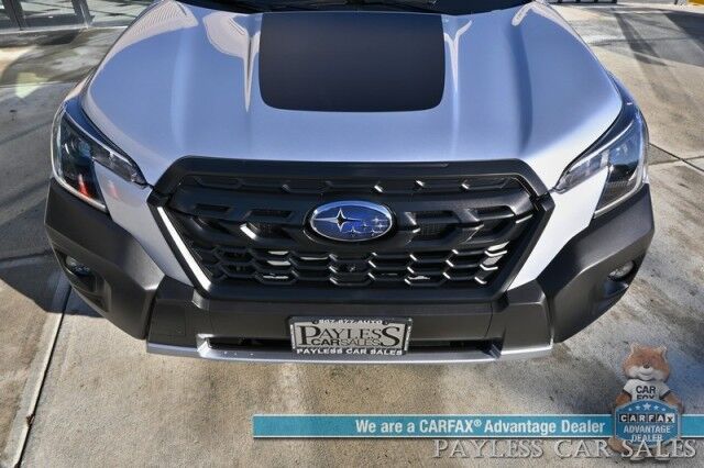 2022 Subaru Forester Wilderness / AWD / Power & Heated Leather Seats / NAV / Sunroof / Harman/Kardon Speakers / Adaptive Cruise Control / Lane Departure & Blind Spot Alert / Apple CarPlay & Android Auto / Back Up Camera / 1-Owner Anchorage AK