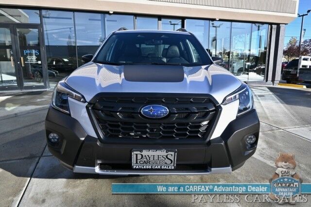 2022 Subaru Forester Wilderness / AWD / Power & Heated Leather Seats / NAV / Sunroof / Harman/Kardon Speakers / Adaptive Cruise Control / Lane Departure & Blind Spot Alert / Apple CarPlay & Android Auto / Back Up Camera / 1-Owner Anchorage AK