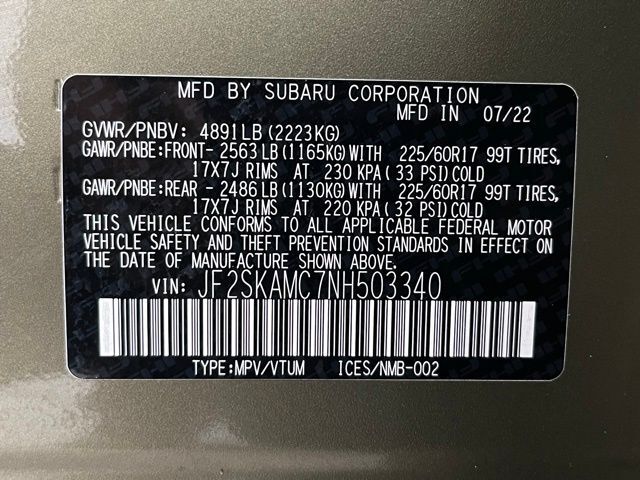 2022 Subaru Forester Wilderness Carrollton TX