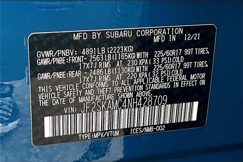 2022 Subaru Forester Wilderness OR