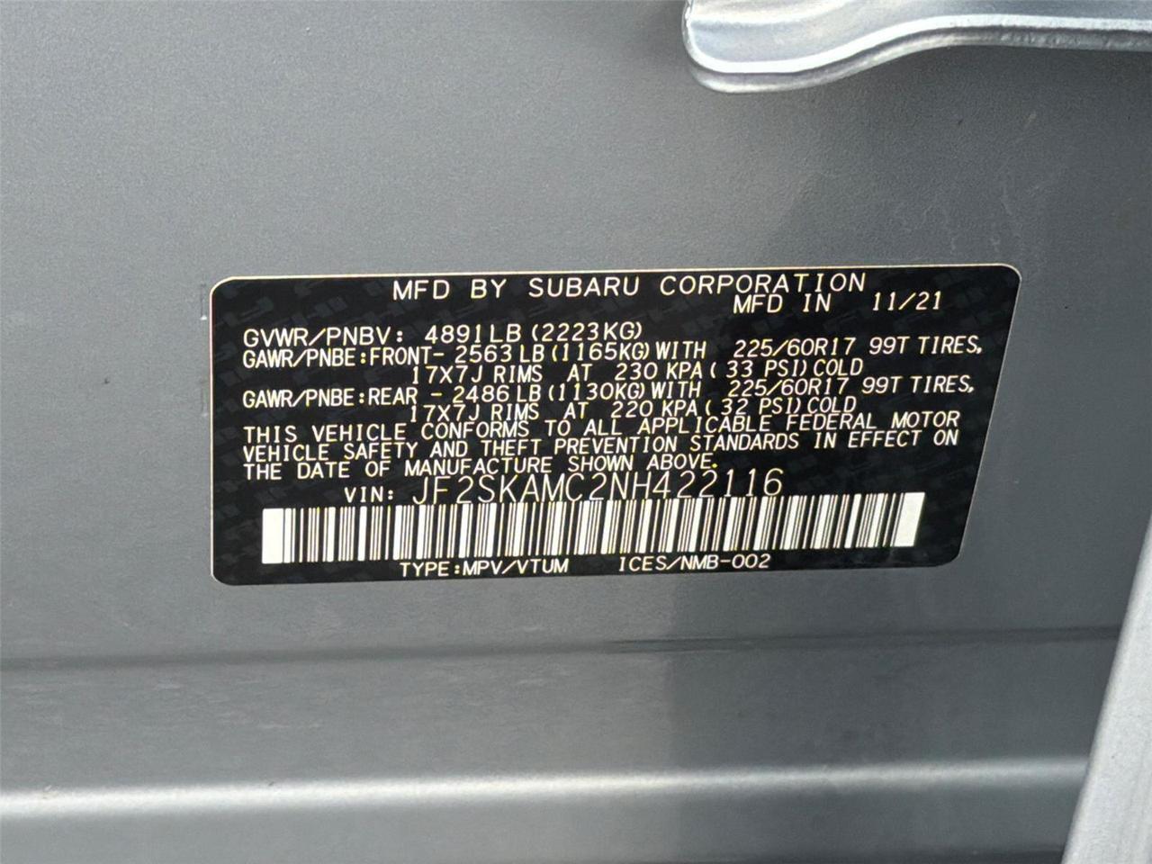 2022 Subaru Forester Wilderness Hagerstown MD