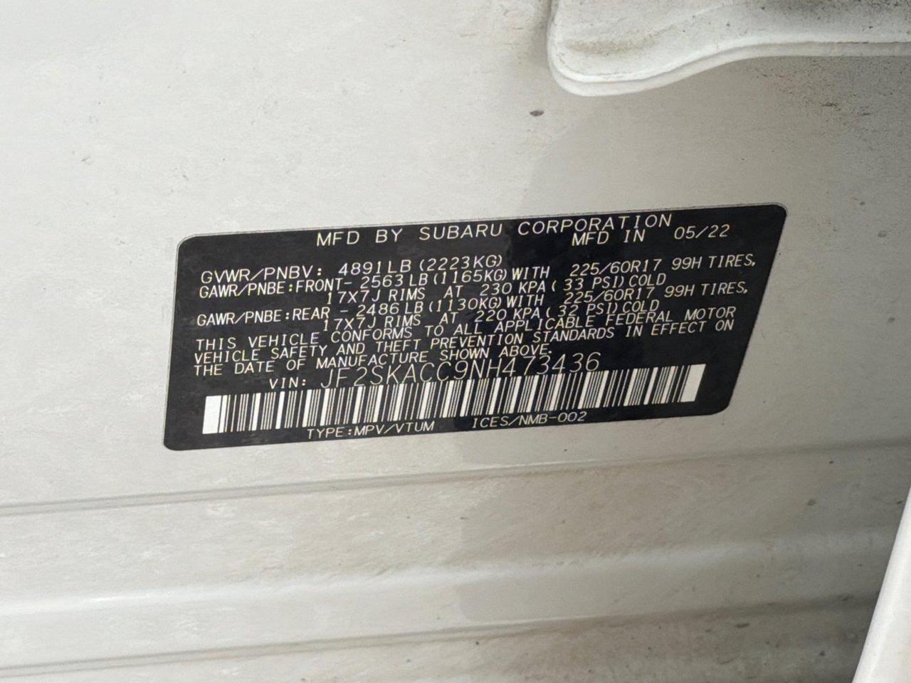 2022 Subaru Forester Hagerstown MD