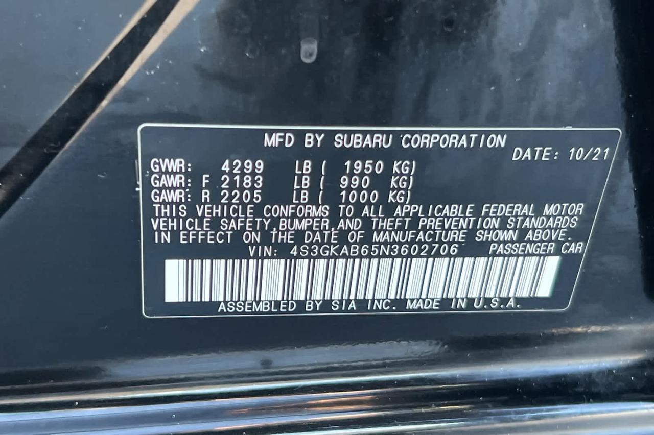 2022 Subaru Impreza Roseville CA