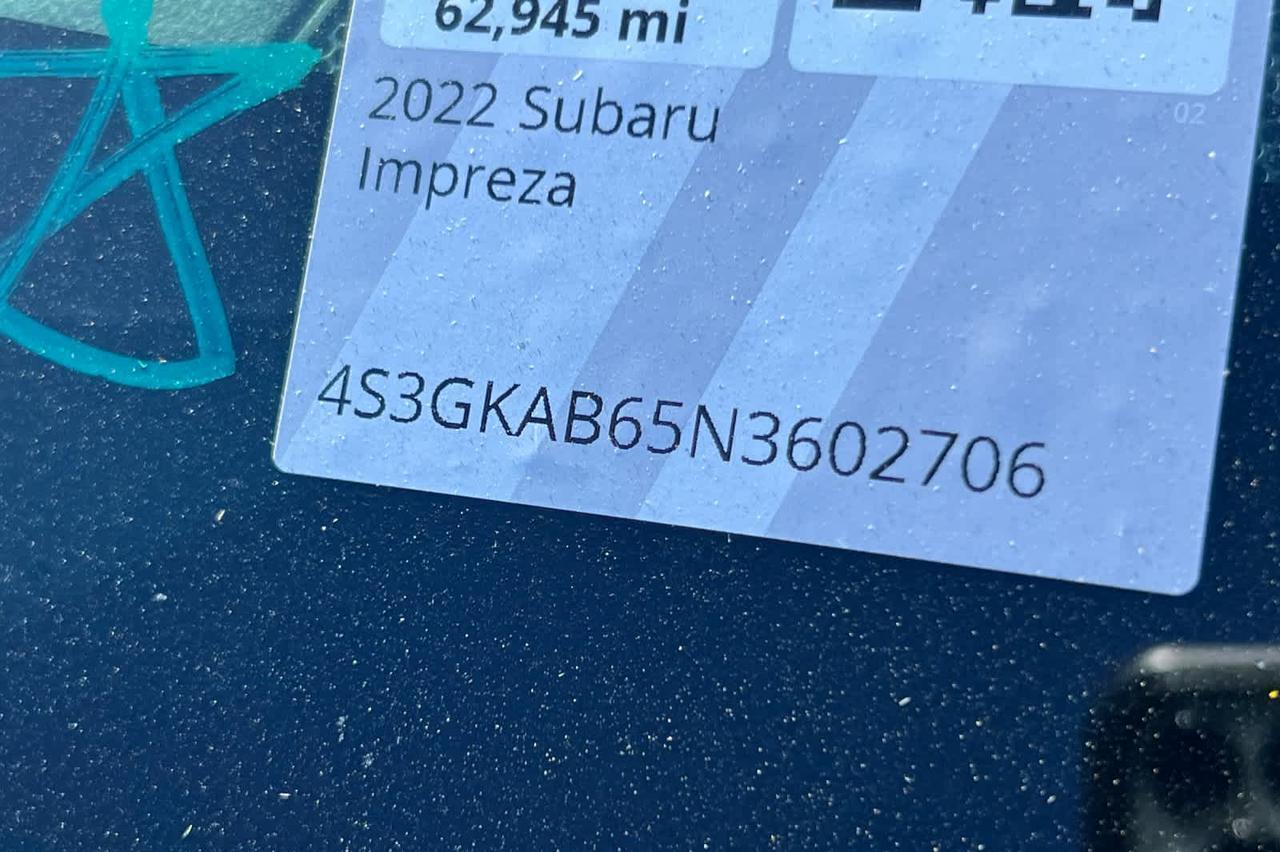 2022 Subaru Impreza Roseville CA
