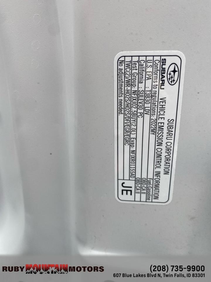 2022 Subaru Impreza Twin Falls ID