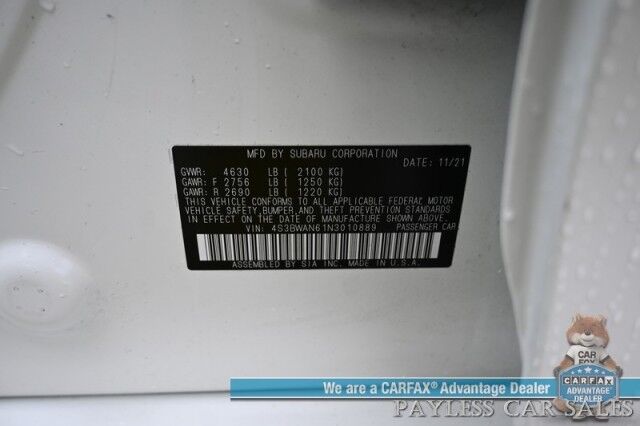 2022 Subaru Legacy Limited Wasilla AK