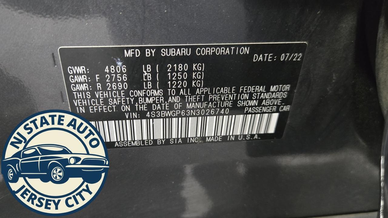 2022 Subaru Legacy Touring XT Jersey City NJ