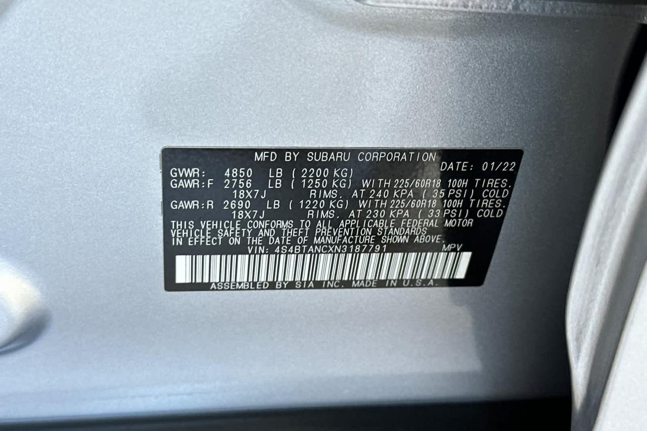 2022 Subaru Outback Limited Roseville CA