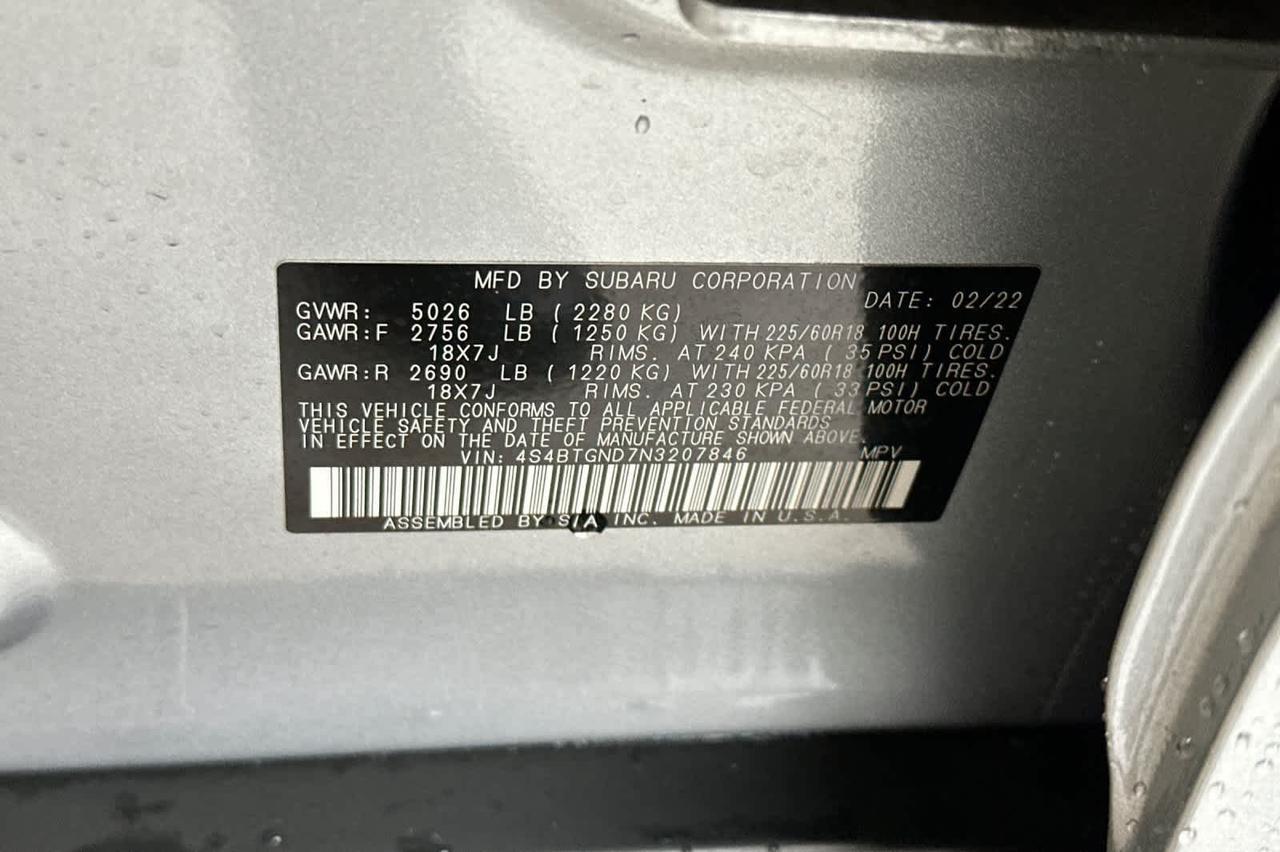 2022 Subaru Outback Limited XT Roseville CA