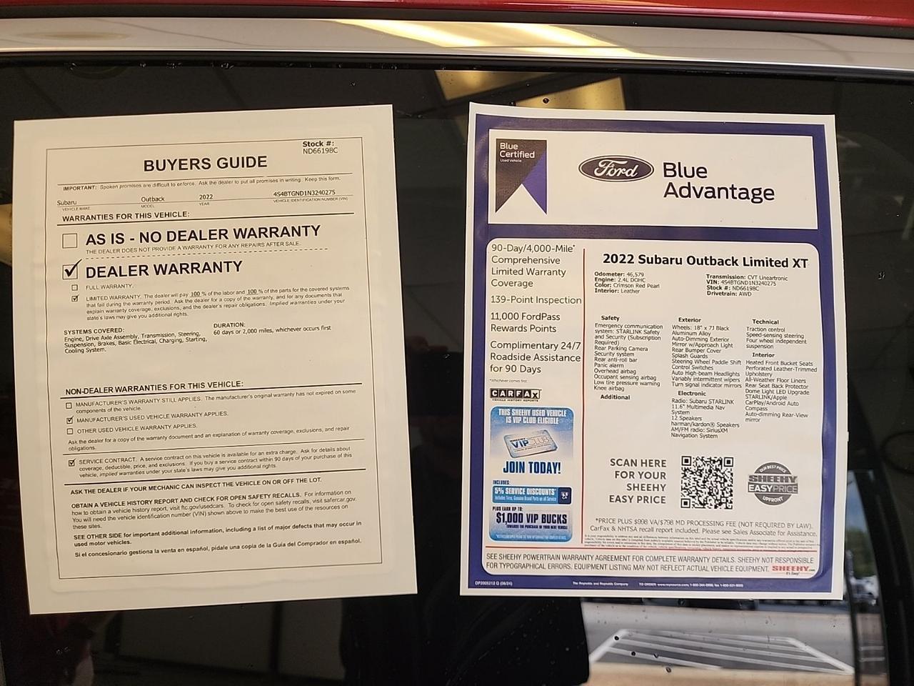2022 Subaru Outback Limited XT Richmond VA