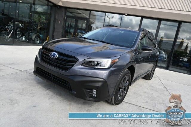 2022 Subaru Outback Onyx Edition XT / AWD / Power & Heated Leather Seats / Navigation / Sunroof / Adaptive Cruise Control / Lane Departure & Blind Spot Alert / Apple CarPlay & Android Auto / Back Up Camera / 1-Owner Anchorage AK