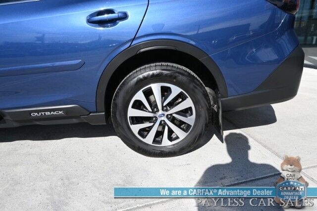 2022 Subaru Outback Premium / AWD / Eye Sight Pkg / Power & Heated Cloth Seats / Sunroof / Adaptive Cruise Control & Lane Watch / Blind Spot Alert / Apple CarPlay & Android Auto / Back Up Camera / Aluminum Wheels / 33 MPG Anchorage AK