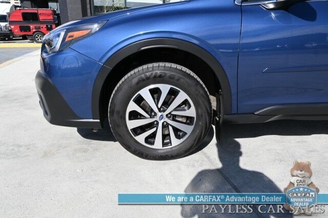 2022 Subaru Outback Premium / AWD / Eye Sight Pkg / Power & Heated Cloth Seats / Sunroof / Adaptive Cruise Control & Lane Watch / Blind Spot Alert / Apple CarPlay & Android Auto / Back Up Camera / Aluminum Wheels / 33 MPG Anchorage AK