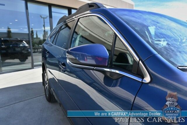 2022 Subaru Outback Premium / AWD / Eye Sight Pkg / Power & Heated Cloth Seats / Sunroof / Adaptive Cruise Control & Lane Watch / Blind Spot Alert / Apple CarPlay & Android Auto / Back Up Camera / Aluminum Wheels / 33 MPG Anchorage AK