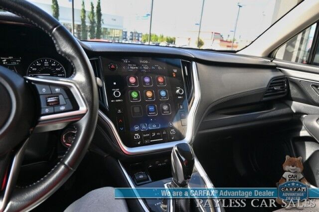2022 Subaru Outback Premium / AWD / Eye Sight Pkg / Power & Heated Cloth Seats / Sunroof / Adaptive Cruise Control & Lane Watch / Blind Spot Alert / Apple CarPlay & Android Auto / Back Up Camera / Aluminum Wheels / 33 MPG Anchorage AK