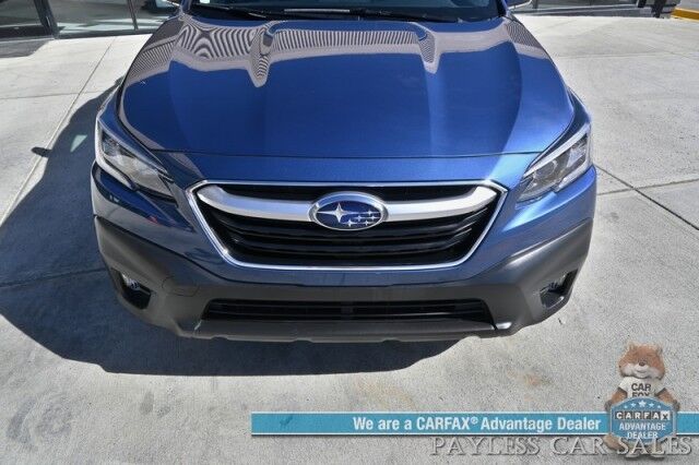 2022 Subaru Outback Premium / AWD / Eye Sight Pkg / Power & Heated Cloth Seats / Sunroof / Adaptive Cruise Control & Lane Watch / Blind Spot Alert / Apple CarPlay & Android Auto / Back Up Camera / Aluminum Wheels / 33 MPG Anchorage AK