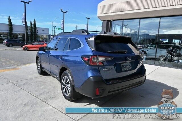 2022 Subaru Outback Premium / AWD / Eye Sight Pkg / Power & Heated Cloth Seats / Sunroof / Adaptive Cruise Control & Lane Watch / Blind Spot Alert / Apple CarPlay & Android Auto / Back Up Camera / Aluminum Wheels / 33 MPG Anchorage AK