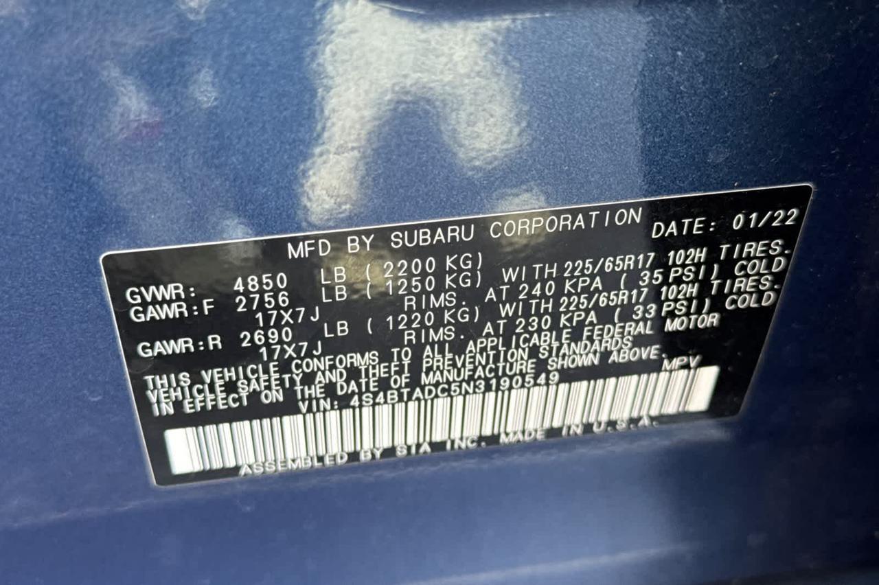 2022 Subaru Outback Premium Roseville CA