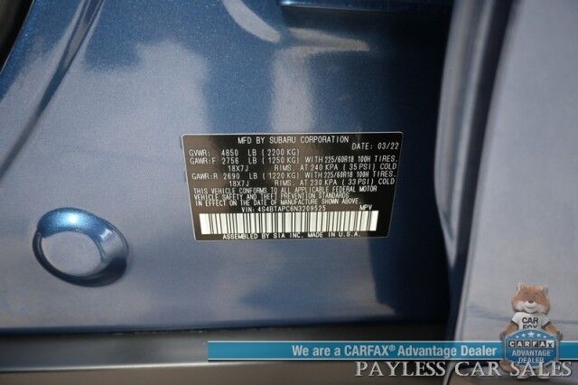 2022 Subaru Outback Touring Anchorage AK