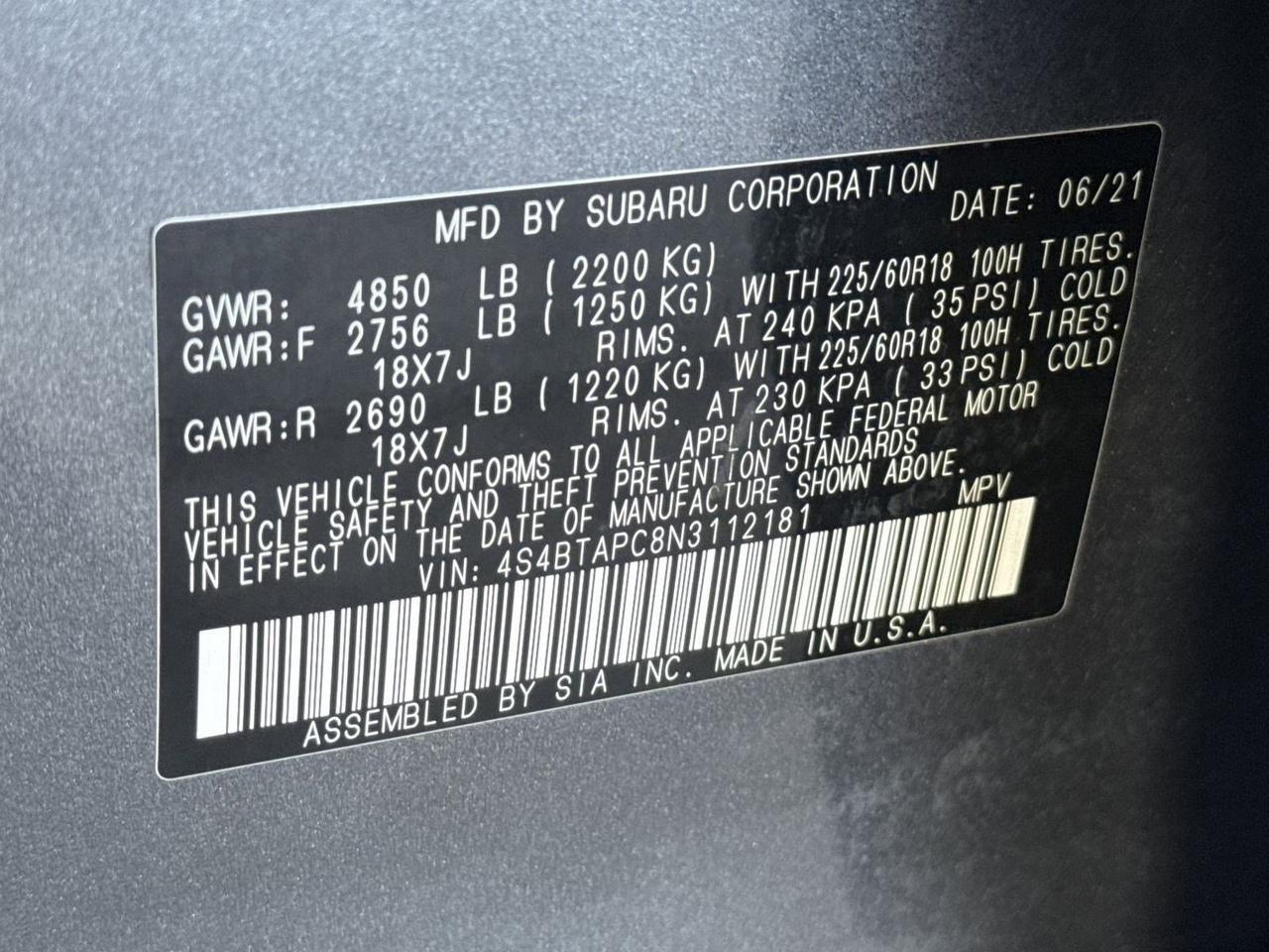 2022 Subaru Outback Touring San Antonio TX