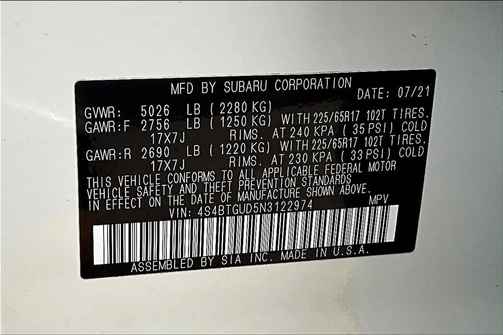 2022 Subaru Outback Wilderness OR