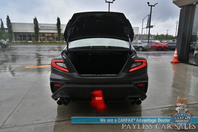 2022 Subaru WRX Limited / AWD / Automatic / Power & Heated Bucket Seats / Navigation / Sunroof / Harman Kardon Speakers / Apple CarPlay & Android Auto / Back Up Camera / Keyless Entry & Start / Block Heater / 1-Owner Anchorage AK