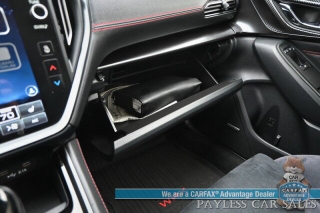 2022 Subaru WRX Limited / AWD / Automatic / Power & Heated Bucket Seats / Navigation / Sunroof / Harman Kardon Speakers / Apple CarPlay & Android Auto / Back Up Camera / Keyless Entry & Start / Block Heater / 1-Owner Anchorage AK